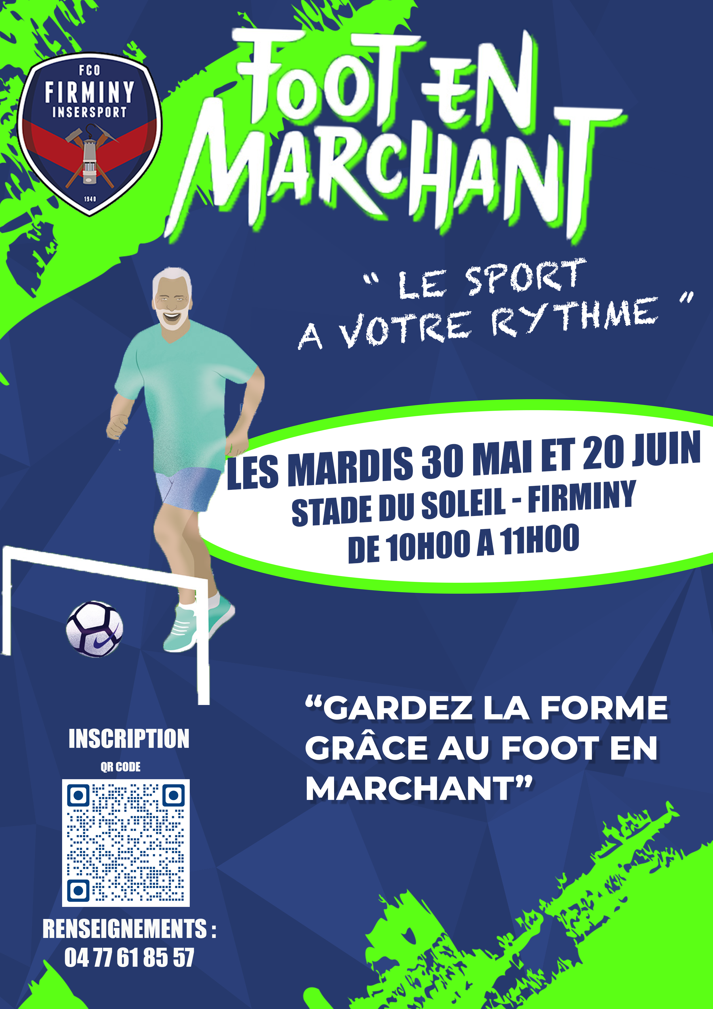 Venez découvrir le Foot en Marchant ! – DISTRICT DE LA LOIRE DE FOOTBALL