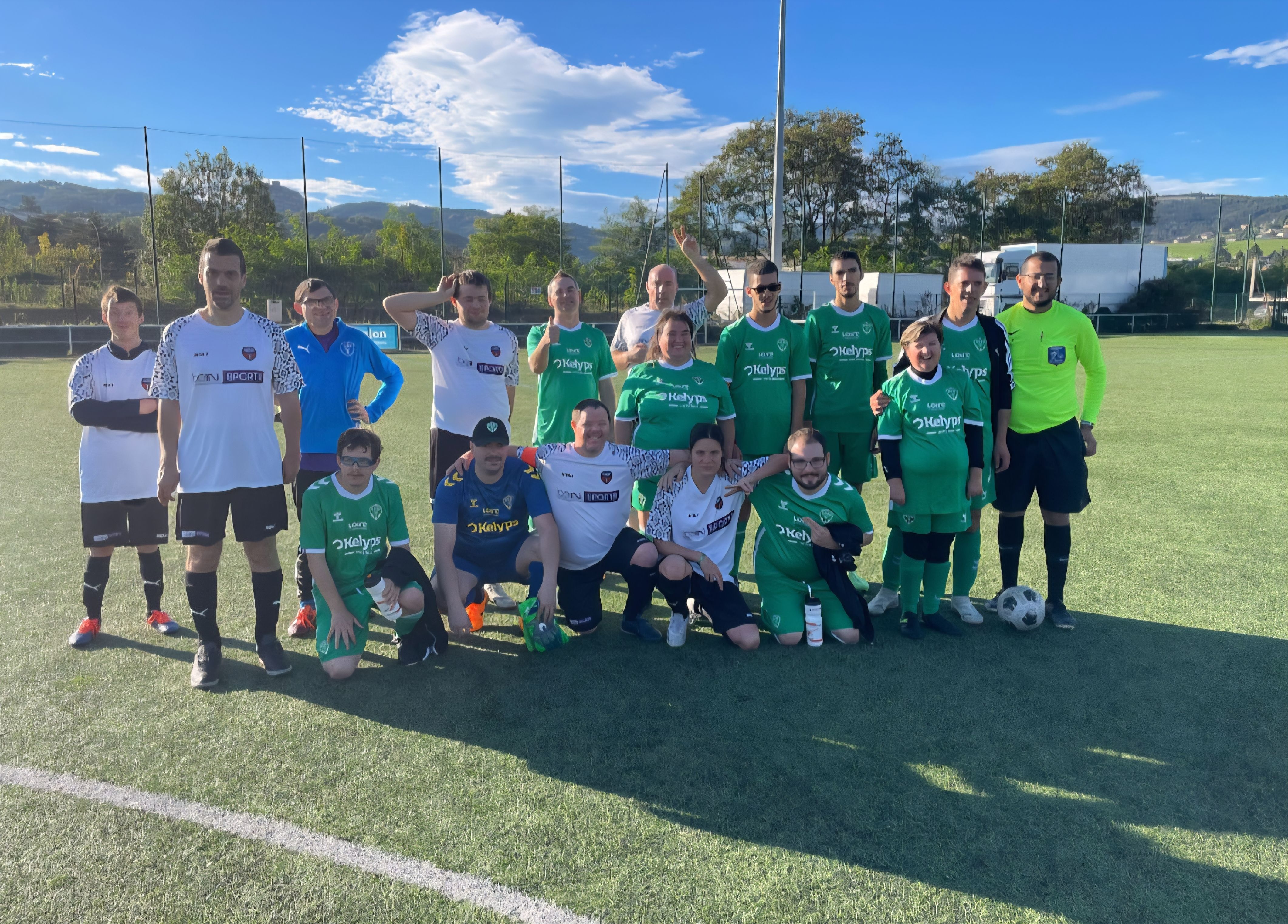 Reprise officielle pour nos Séniors du sport adapté